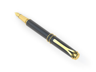 Elegant business fountain pen