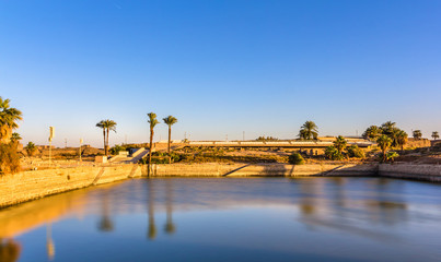 The Sacred Lake in the Precinct of Amun-Re - Luxor, Egypt © Leonid Andronov