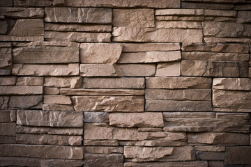 pattern of stone wall background