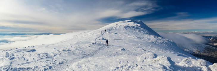 Babia Gora - Diablak. Mountain in Poland