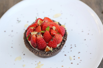 strawberry tart