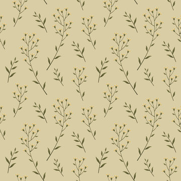 Elegant Seamless Flower Pattern