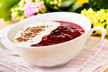 Rote Grütze - red fruit jelly