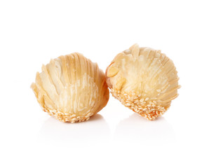 Chinese Pastry dessert festival China isolated on white backgrou