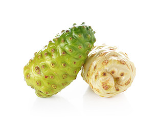 Exotic Fruit - Noni on white background