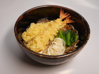 天ぷらそば
