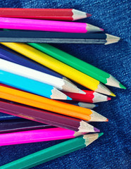 Fototapeta premium color pencils