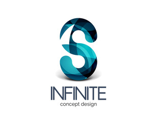 Infinity business logo concept