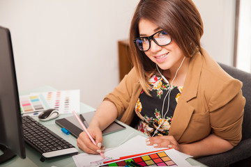 Working on some design sketches