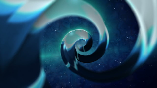 Twisted Shape Background Loop Animation.