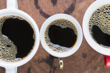 Arabica coffee cup