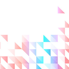 Obraz premium Vector background abstract polygon triangle.