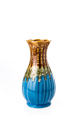 vase on white background