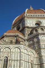 Closeup of the Dome of Santa Maria del Fiore in Florence (Italy)