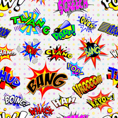 Cartoon Explosions Background