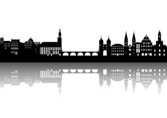 Obraz premium Heidelberg Skyline