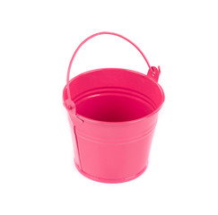 pink metal bucket © indigolotos