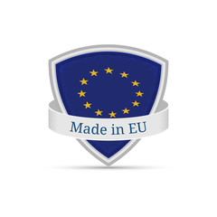 Made in Europe, EU sign on the shield