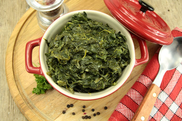 épinards à la crème