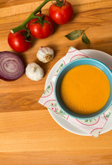 Fresh Soup - Stock Image