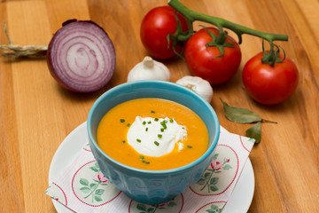 Fresh Soup - Stock Image