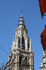 Fototapeta na wymiar Torre Catedral de Toledo