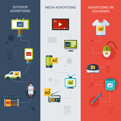 Advertising Banners Vertical