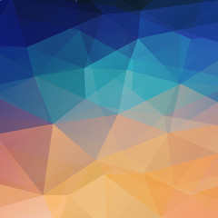 Abstract retro low poly background