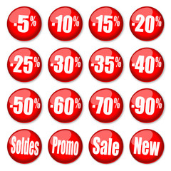 Sale labels collection / badge