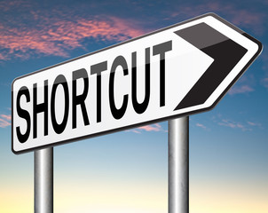 Obraz premium shortcut
