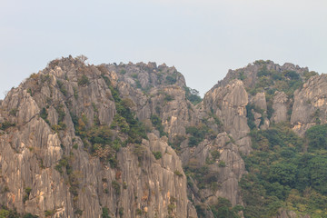 Limestone mountains