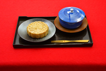 和菓子　もなか