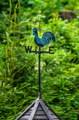 weathercock on the roof