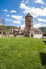 Fototapeta na wymiar Kloster St.Peter und Paul, Jagdschloss Ruine, Hirsau, Schwarzwal