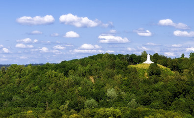Fototapeta na wymiar The Three Cross Hill in Vilnius