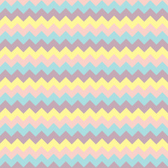 Spring Pastel Chevron