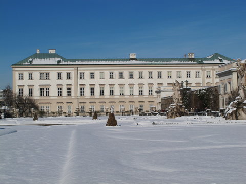 Schloss Mirabell In Salzburg