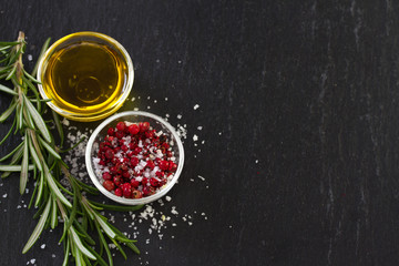 oil with pepper