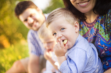 Happy family