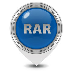 RAR pointer icon on white background