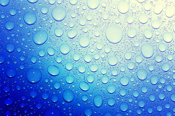 drops on glass