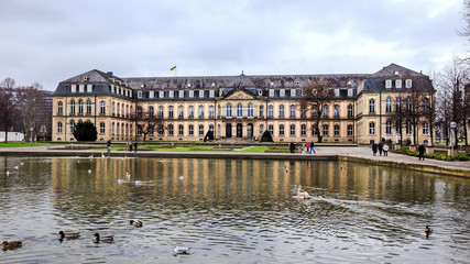 Fototapeta na wymiar Stuttgart New Palace
