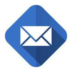 email flat icon post sign