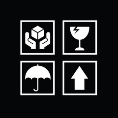 Set of fragile symbols
