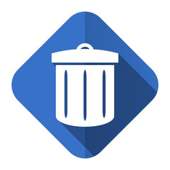 recycle flat icon recycle bin sign