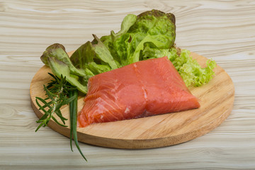 Salmon fillet