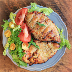 Grilled chicken breast