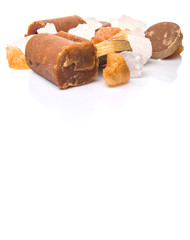 alm sugar, coconut sugar, sugar cane rock and white rock sugar 