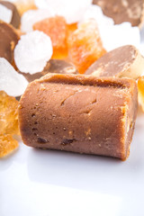 alm sugar, coconut sugar, sugar cane rock and white rock sugar 