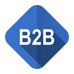 b2b flat icon